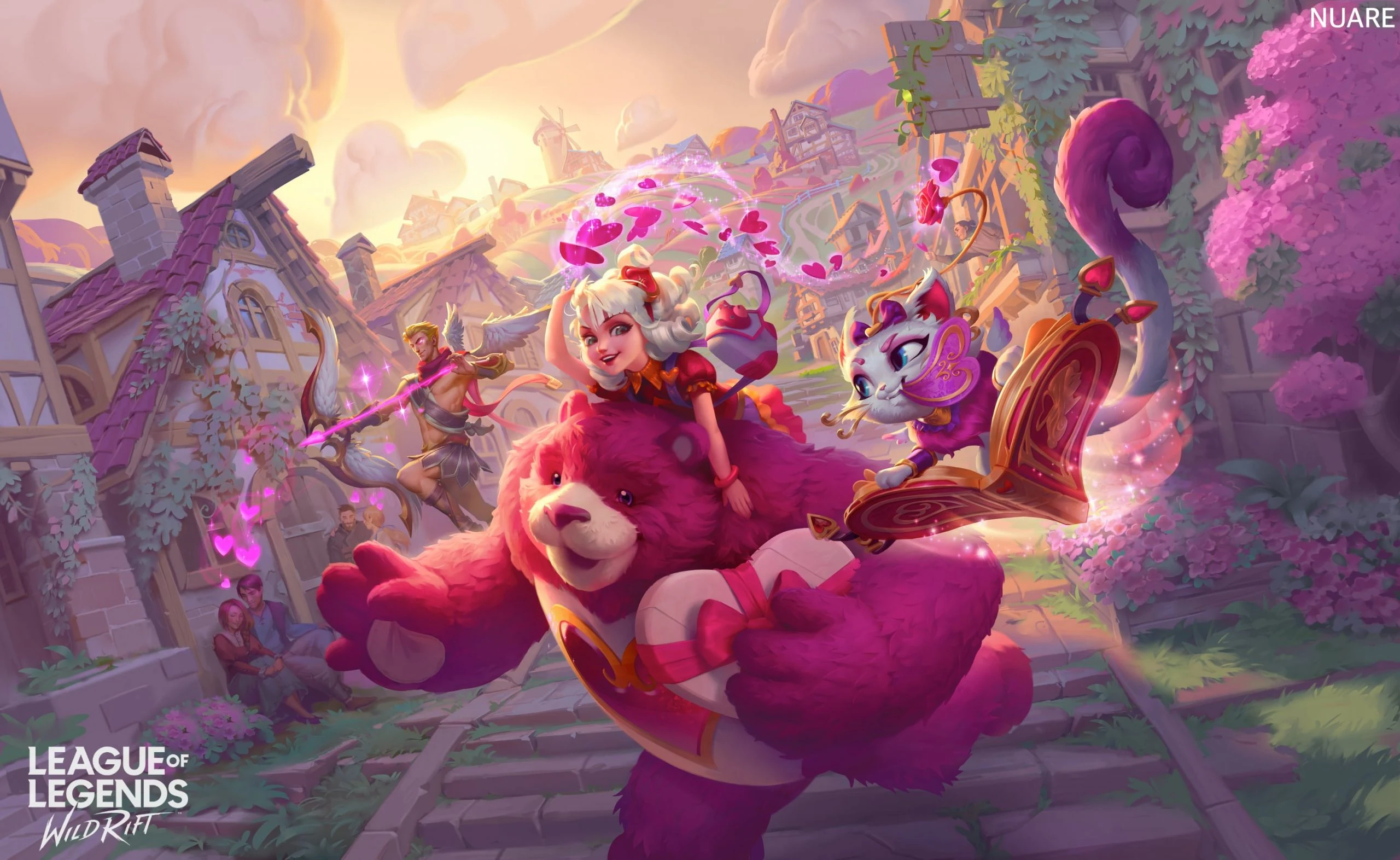 League of Legends Wild Rift promotional artwork created by NUARE